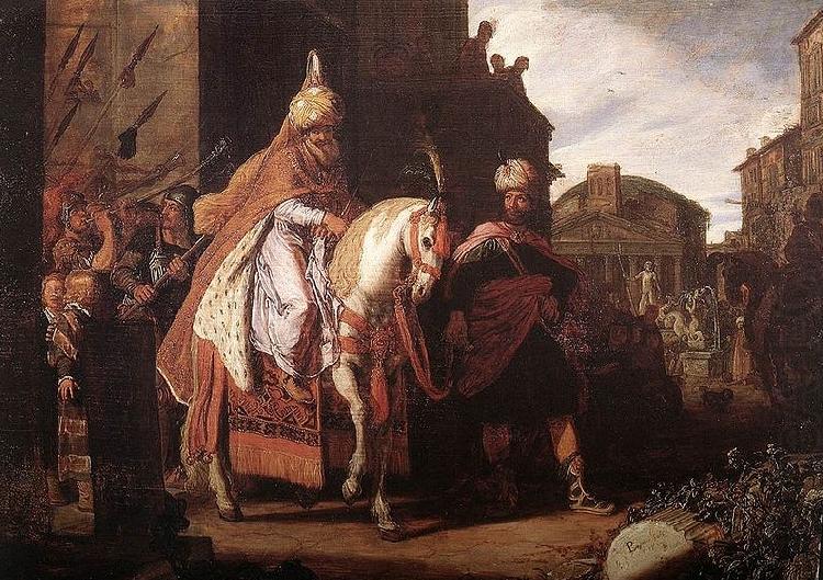 Triumph of Mordechai, Pieter Lastman